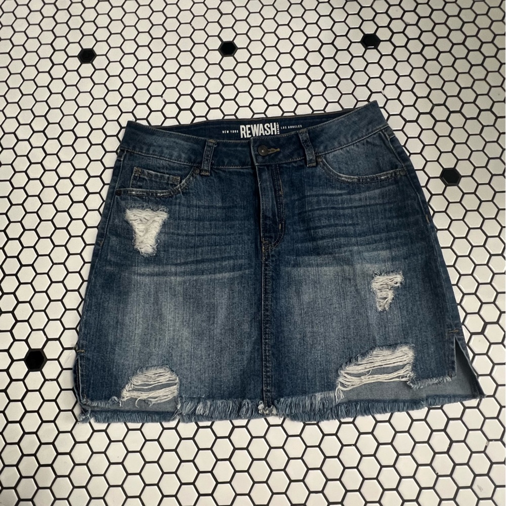 Rewash denim skirt size 7 or 28